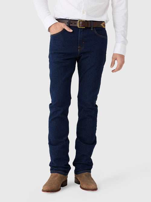 Tecovas Men's Slim Straight Stretch Denim Jean - Saint Bernard
