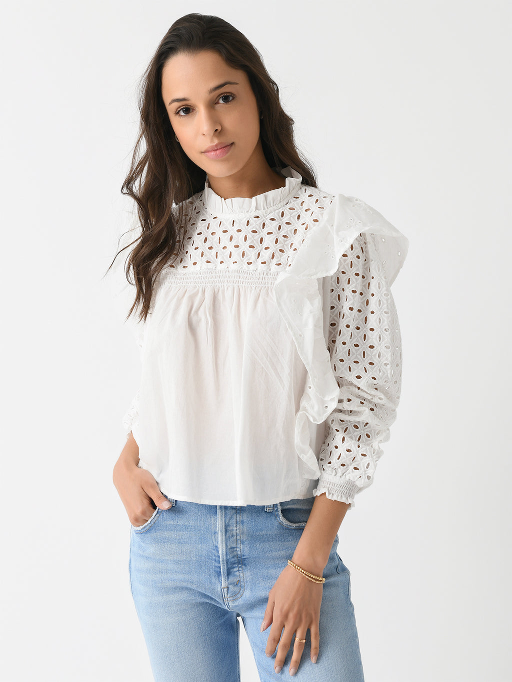 Deluc Women's Tiziano Blouse - Saint Bernard
