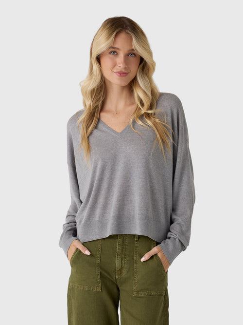 Jenni Kayne Women's Dree V-Neck Sweater