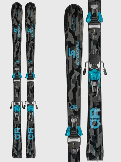 Stockli Montero AR Men's Skis + Strive 13D Bindings 2026