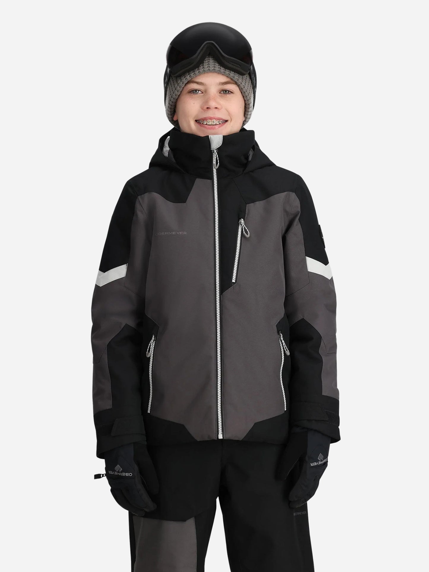 Obermeyer Teen Boys' Fleet Jacket - Saint Bernard