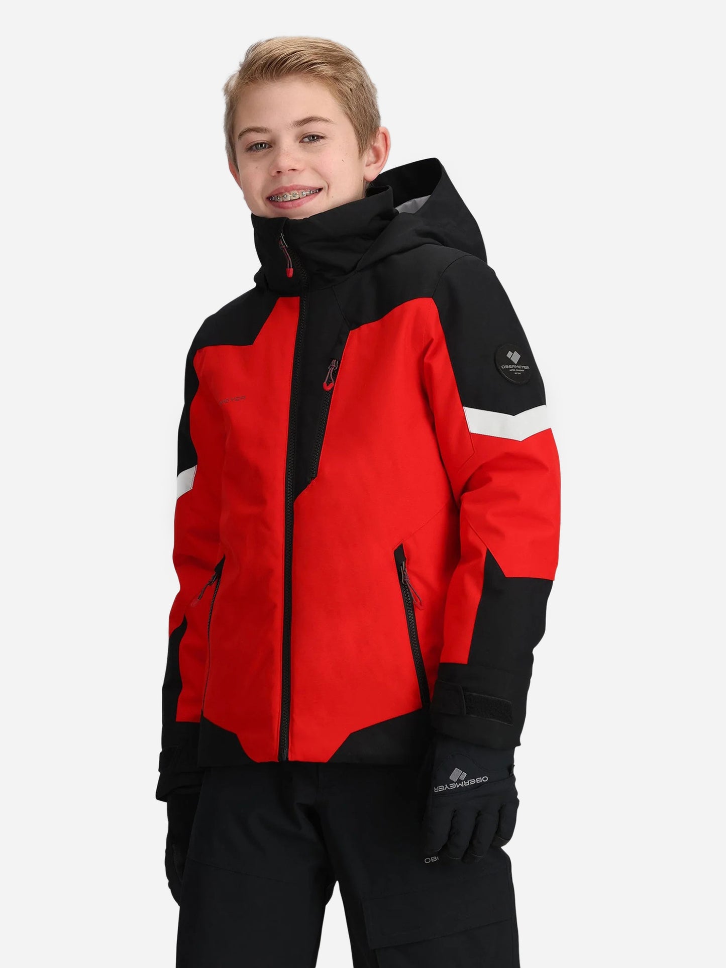 Obermeyer Teen Boys' Fleet Jacket - Saint Bernard