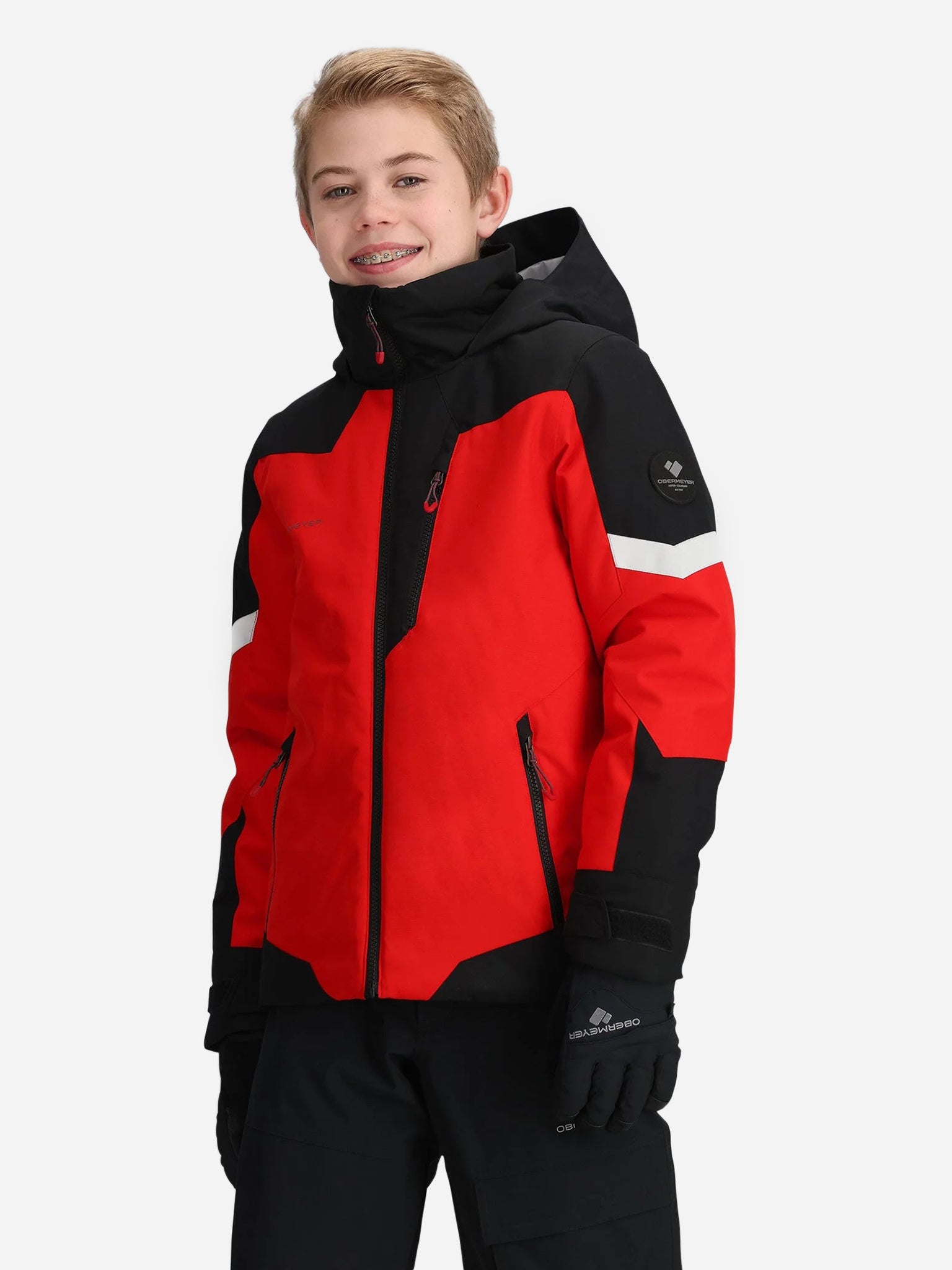 Obermeyer Teen Boys' Fleet Jacket - Saint Bernard