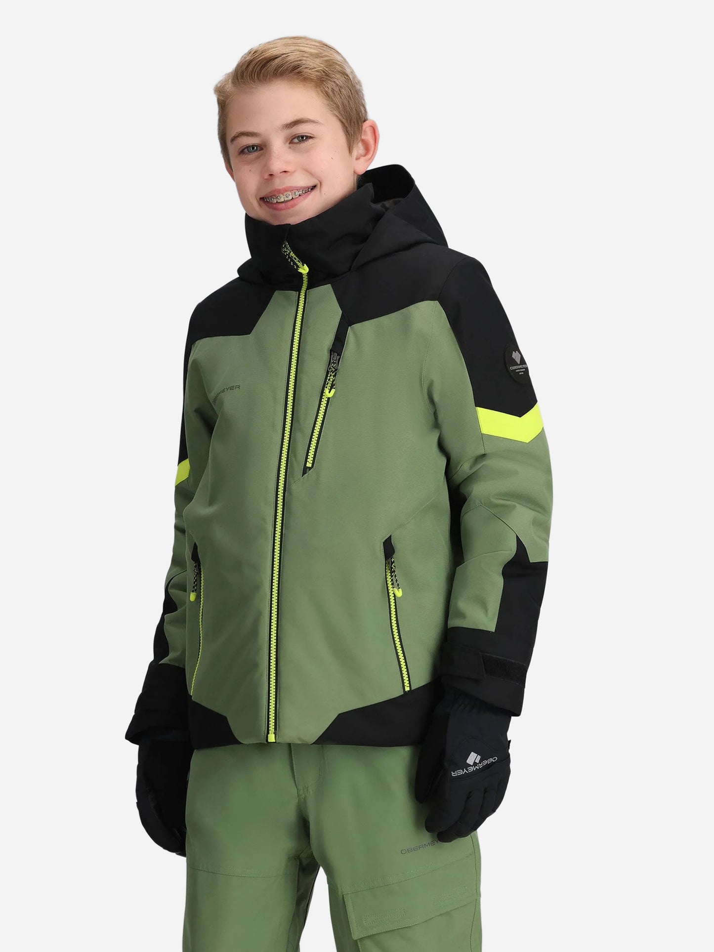 Obermeyer Teen Boys' Fleet Jacket - Saint Bernard