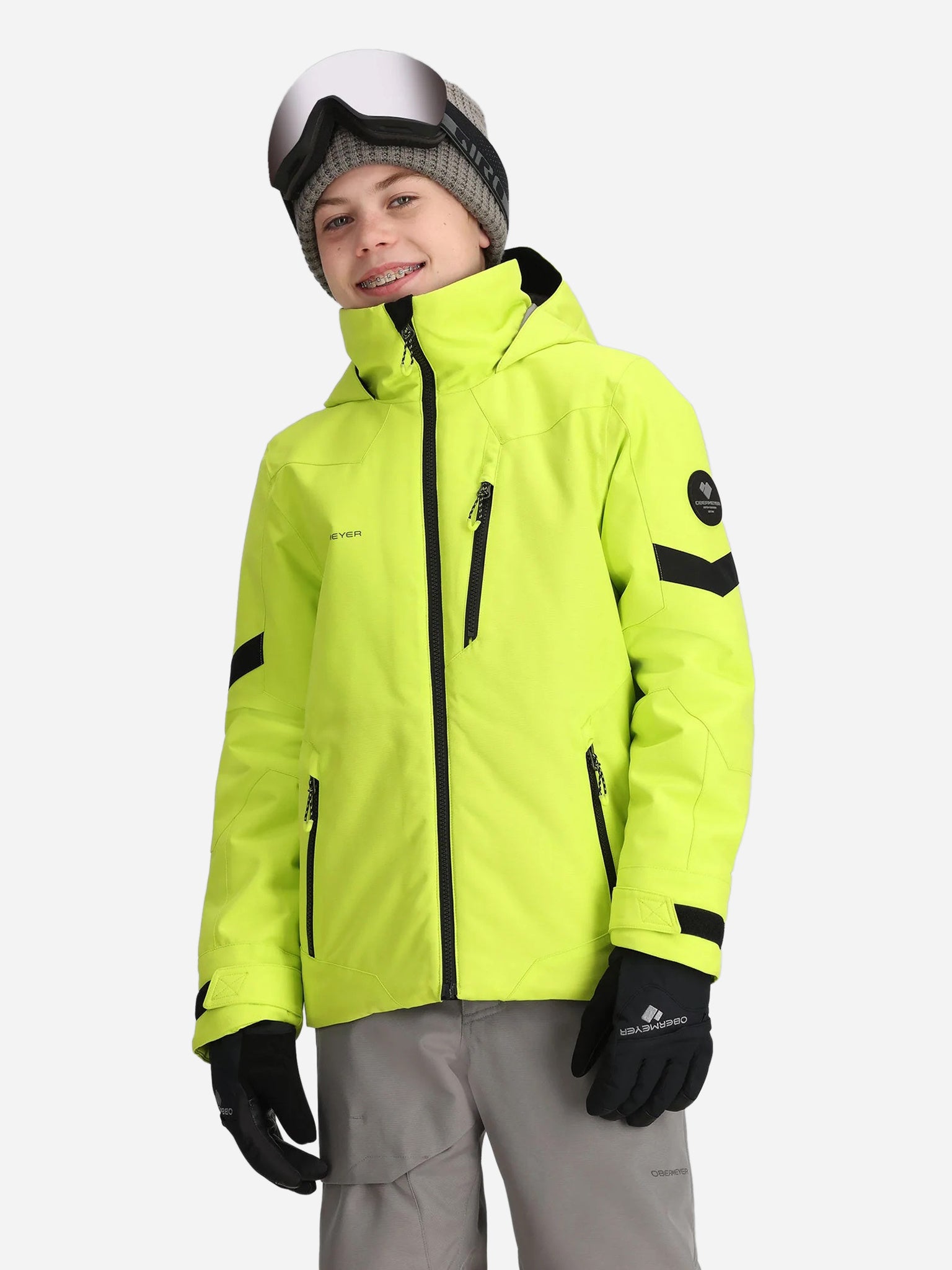 Obermeyer Teen Boys' Fleet Jacket - Saint Bernard
