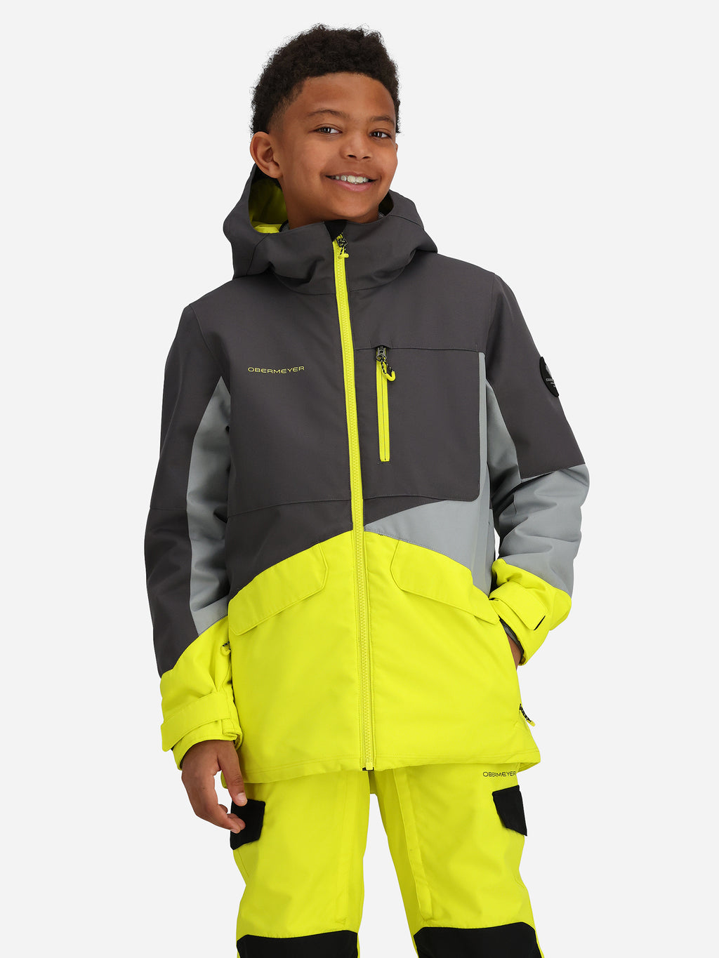 Obermeyer Teen Boys' Gage Jacket - Saint Bernard