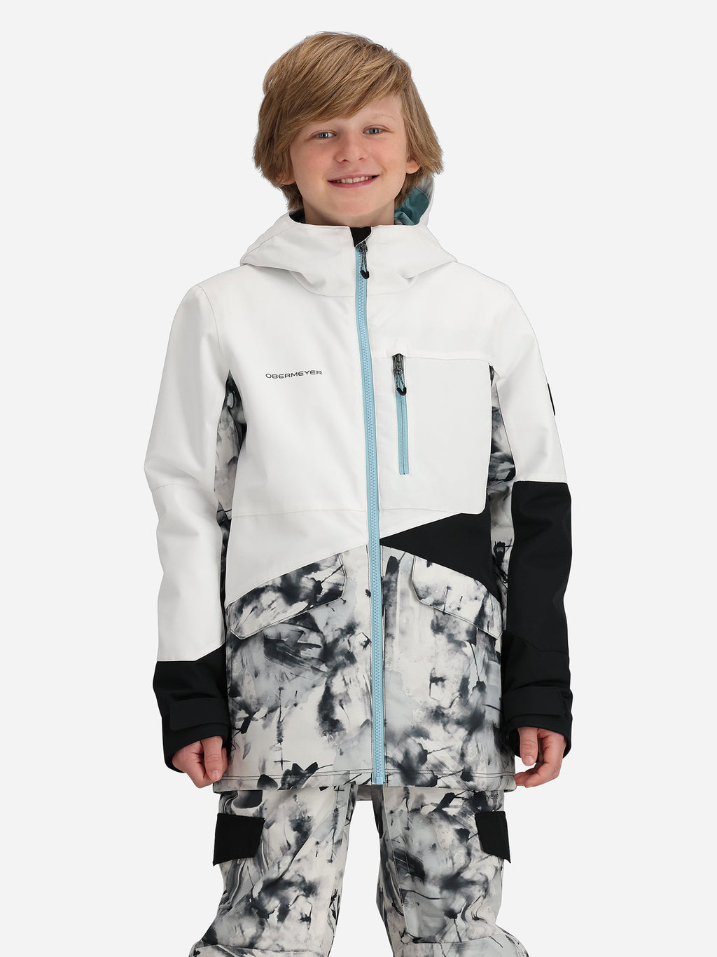 Obermeyer Teen Boys' Gage Jacket - Saint Bernard