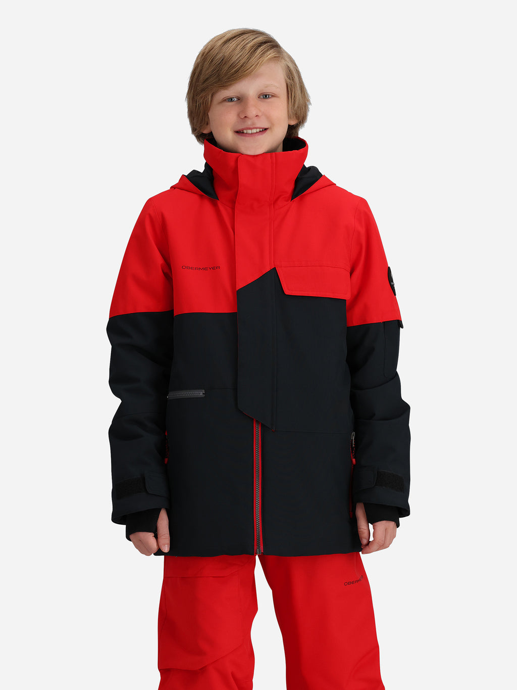 Obermeyer Teen Boys' Axel Jacket - Saint Bernard