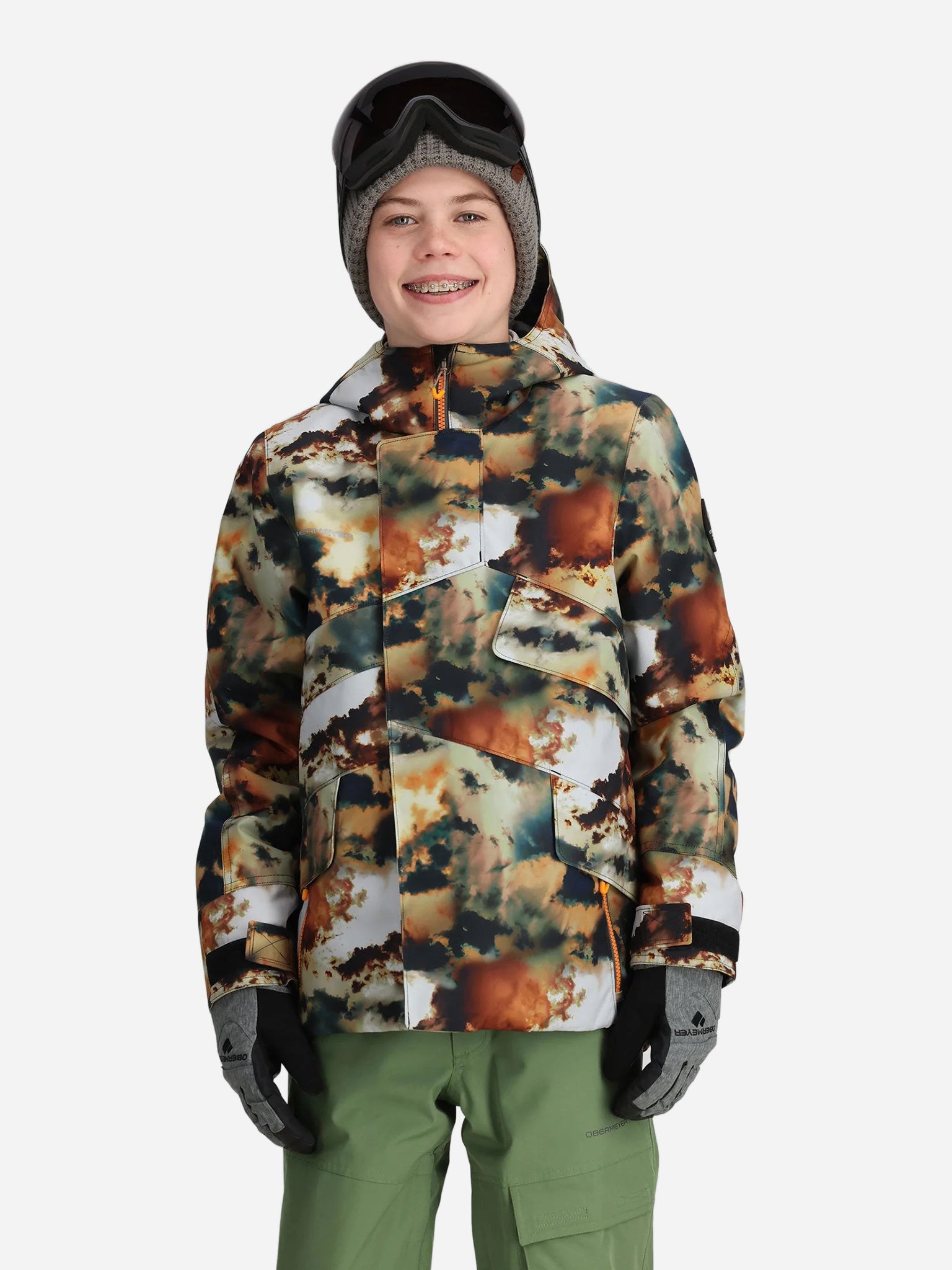 Obermeyer Teen Boys' Gage Jacket - Saint Bernard