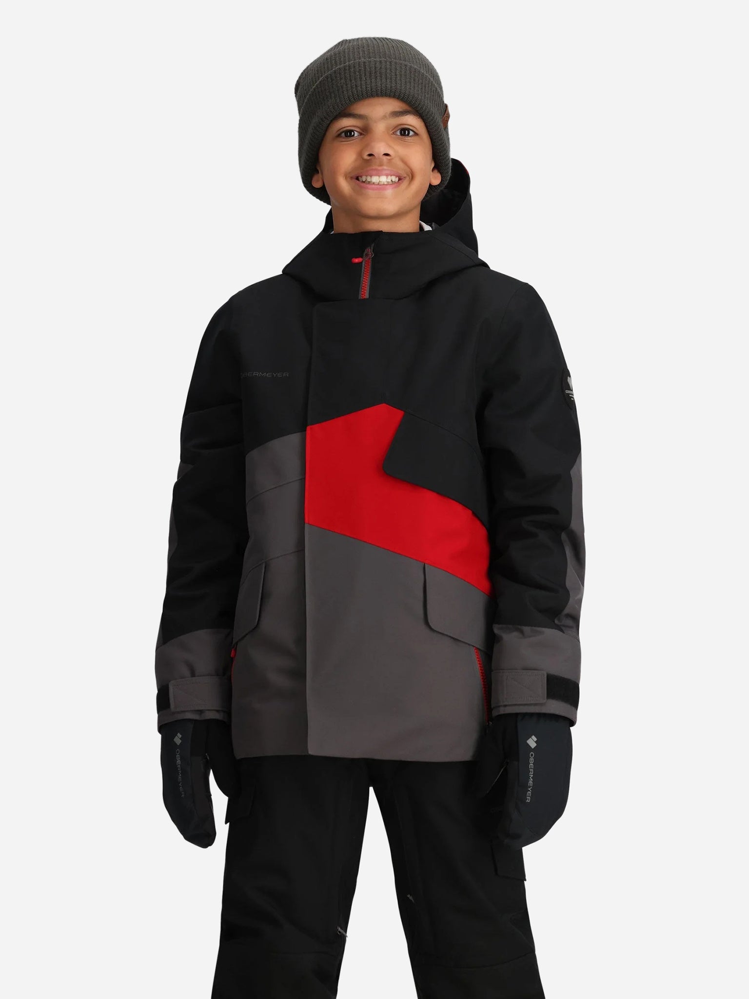 Obermeyer Teen Boys' Gage Jacket Saint Bernard