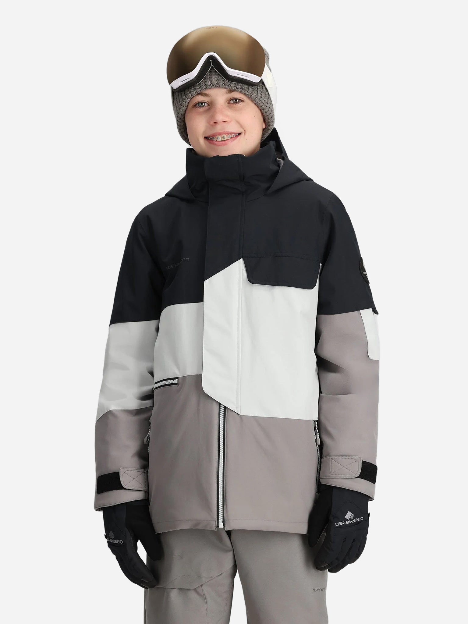 Obermeyer Teen Boys' Axel Jacket - Saint Bernard