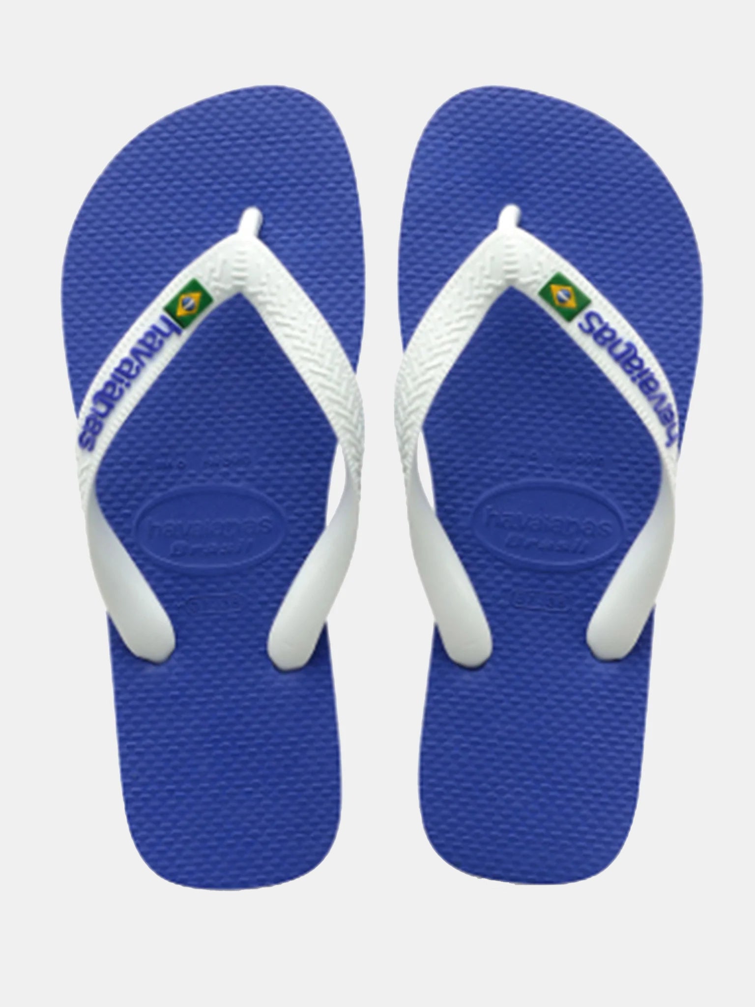 Havaianas Kids' Brasil Logo Flip Flop - Saint Bernard