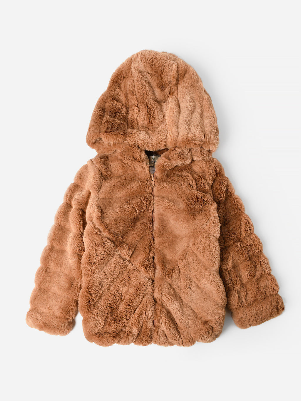 Widgeon Girls' Hooded Cozy Jacket - Saint Bernard