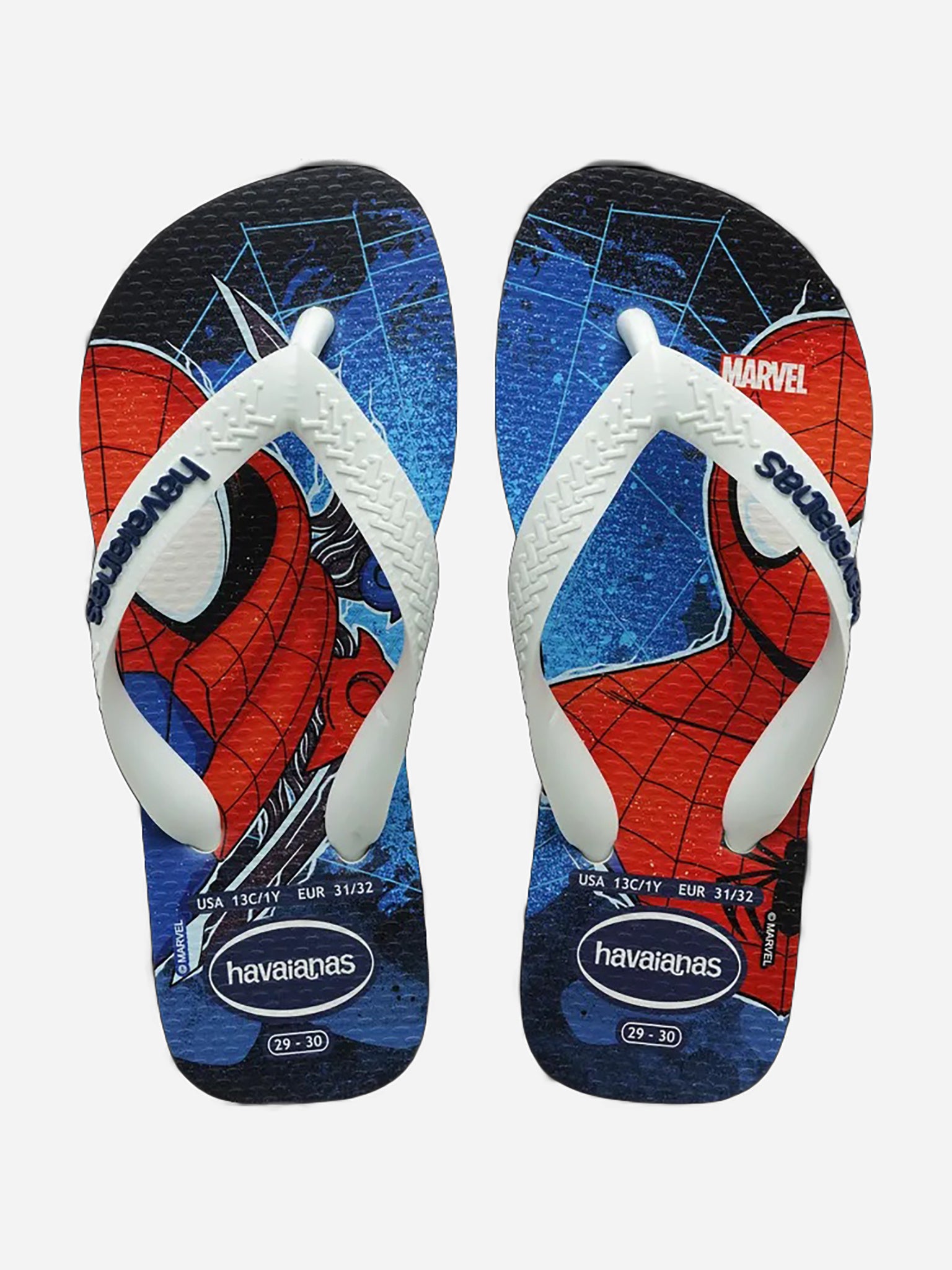 Havaianas Boys' Marvel Flip Flop - Saint Bernard