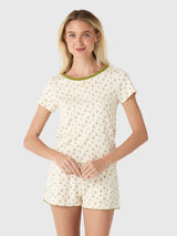 Cozyland Women's Baby Jean Tee - Saint Bernard