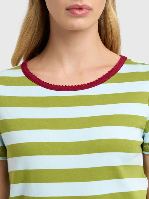 Cozyland Women's Baby Jean Tee - Saint Bernard