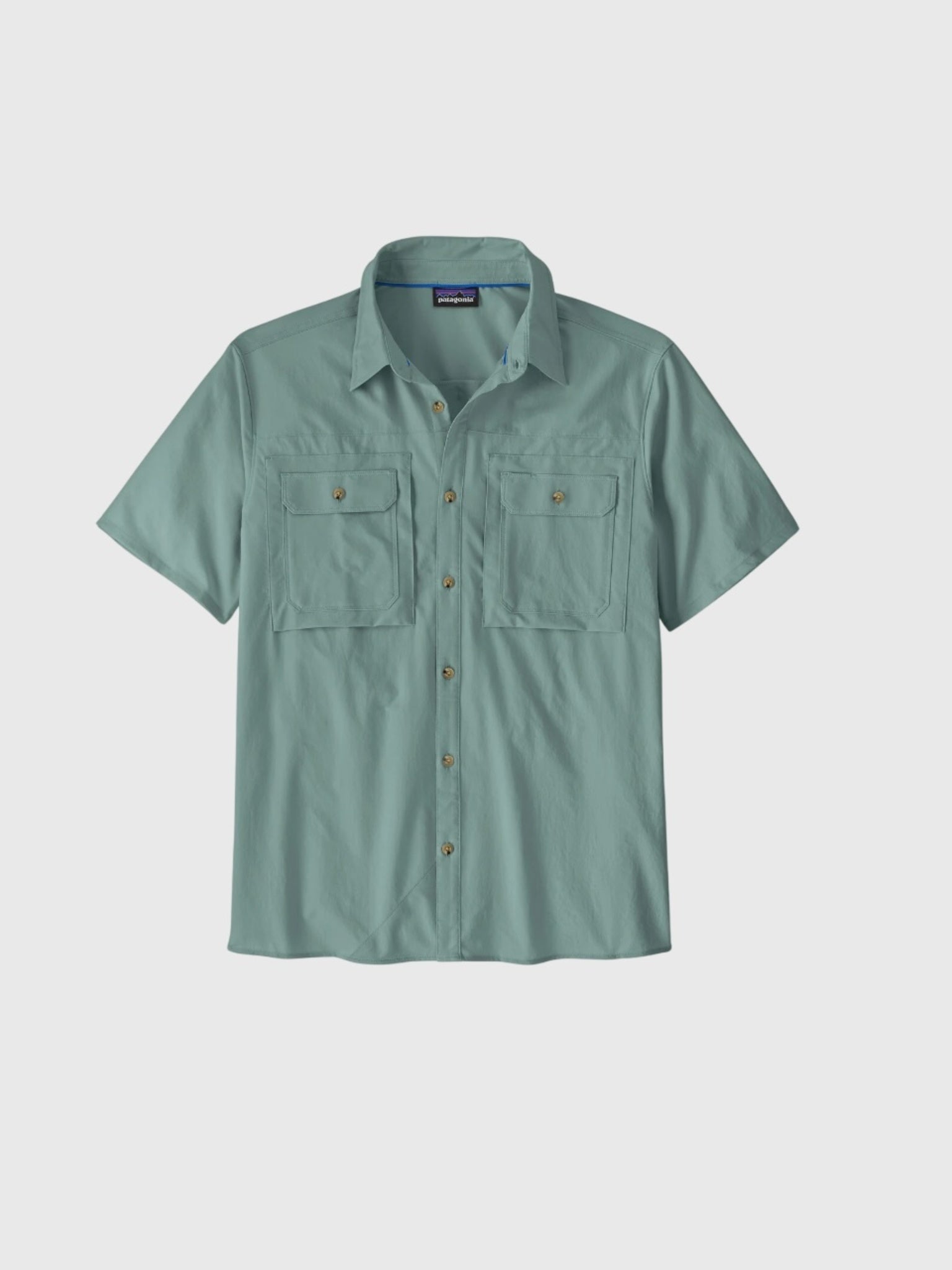 Patagonia Men's Short-Sleeve Self-Guided Sun Shirt - Saint Bernard