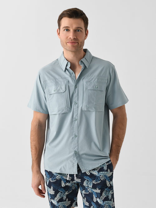 Patagonia Men's Short-Sleeve Self-Guided Sun Shirt