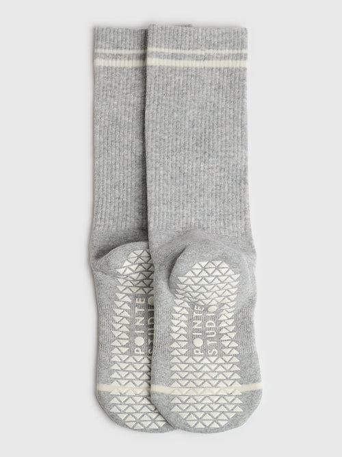 Pointe Studio Women's Varsity Crew Grip Socks