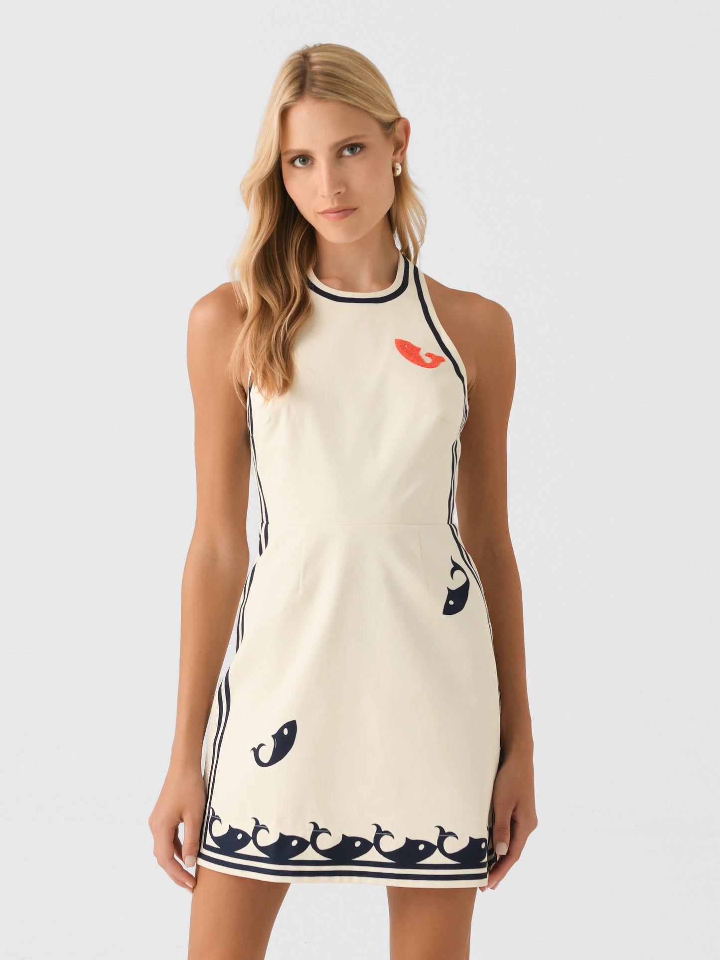 Alemais Women's Marine Mini Dress - Saint Bernard