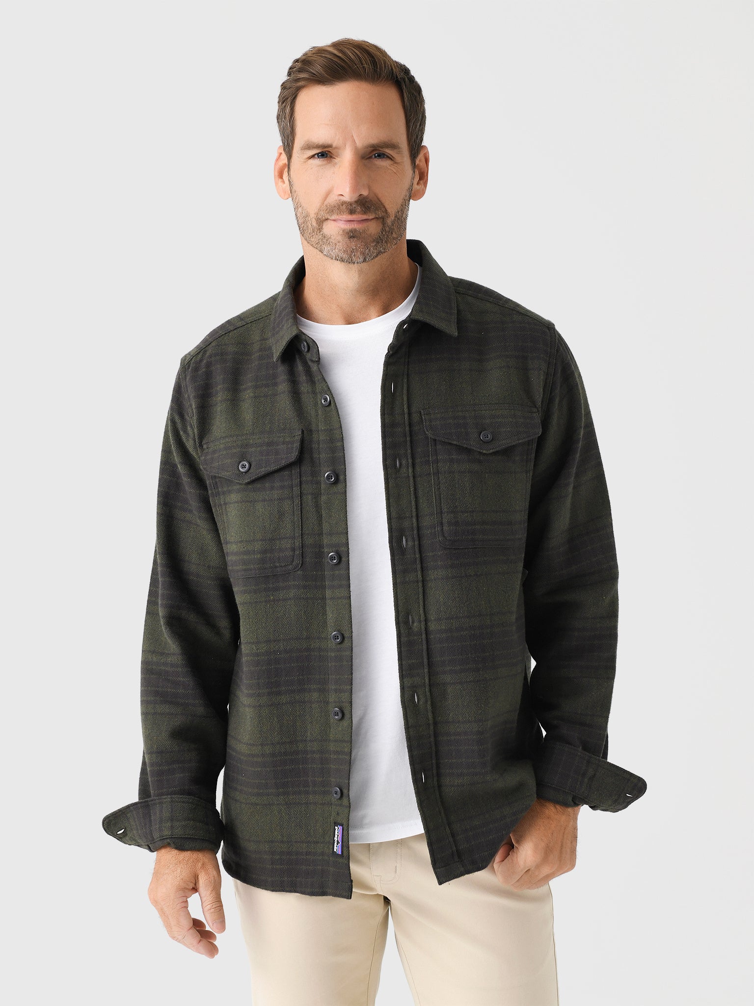 Patagonia Men's Fjord Flannel Shirt - Saint Bernard