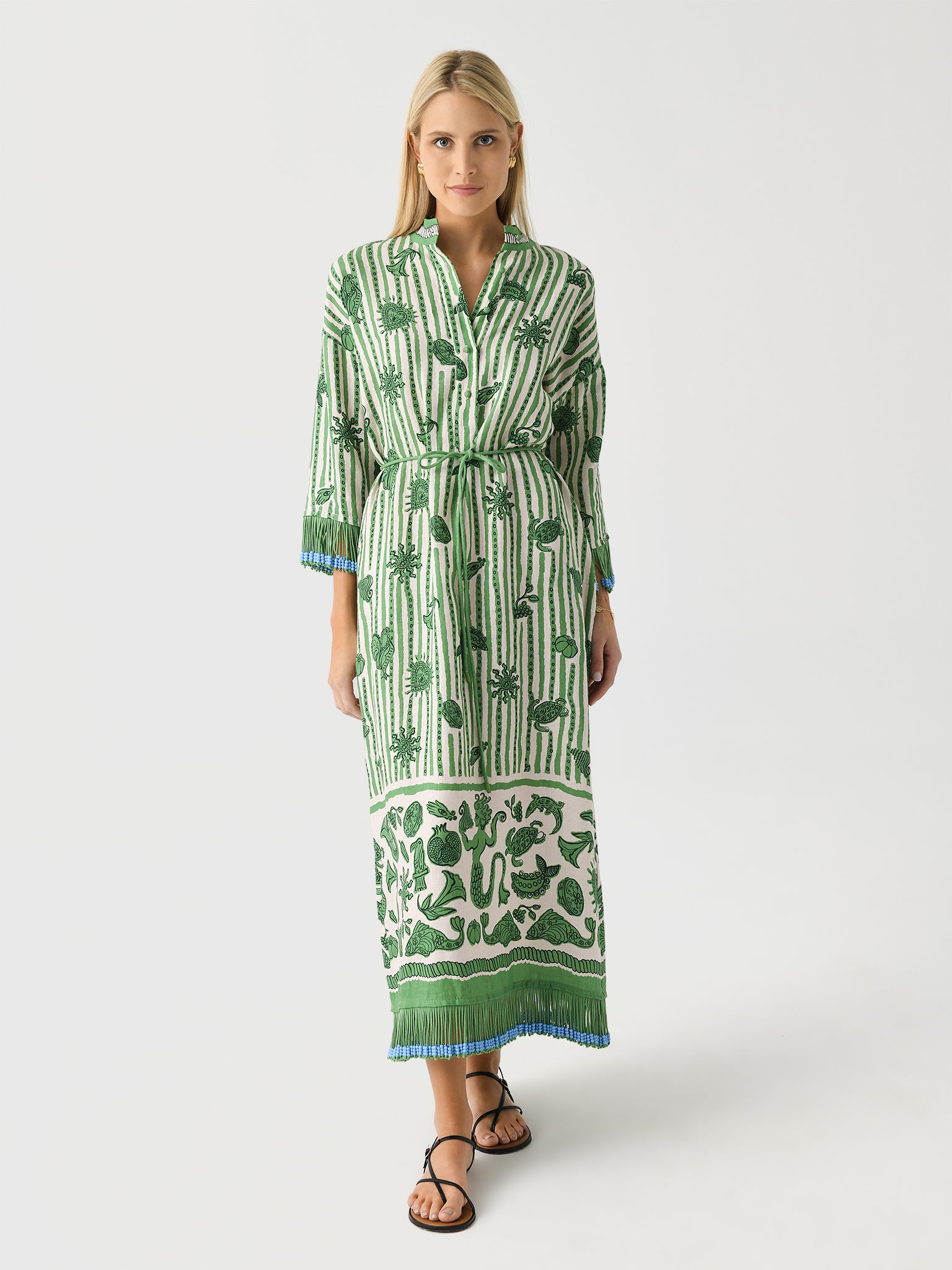 Alemais Women's Lula Midi Dress - Saint Bernard