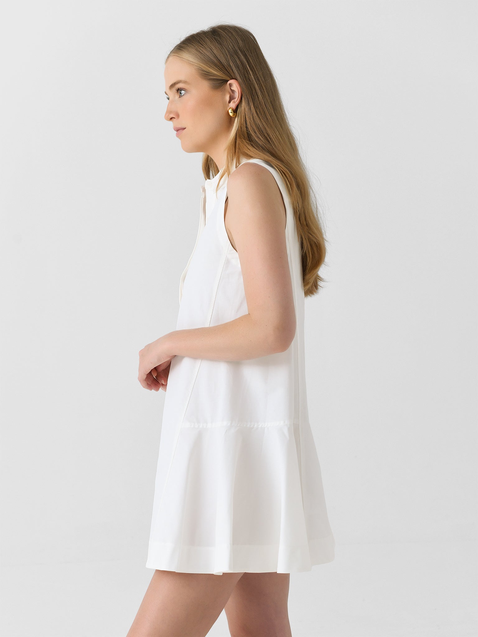 simkhai maggy pleated mini dress Simkhai Maggy Pleated Mini Dress