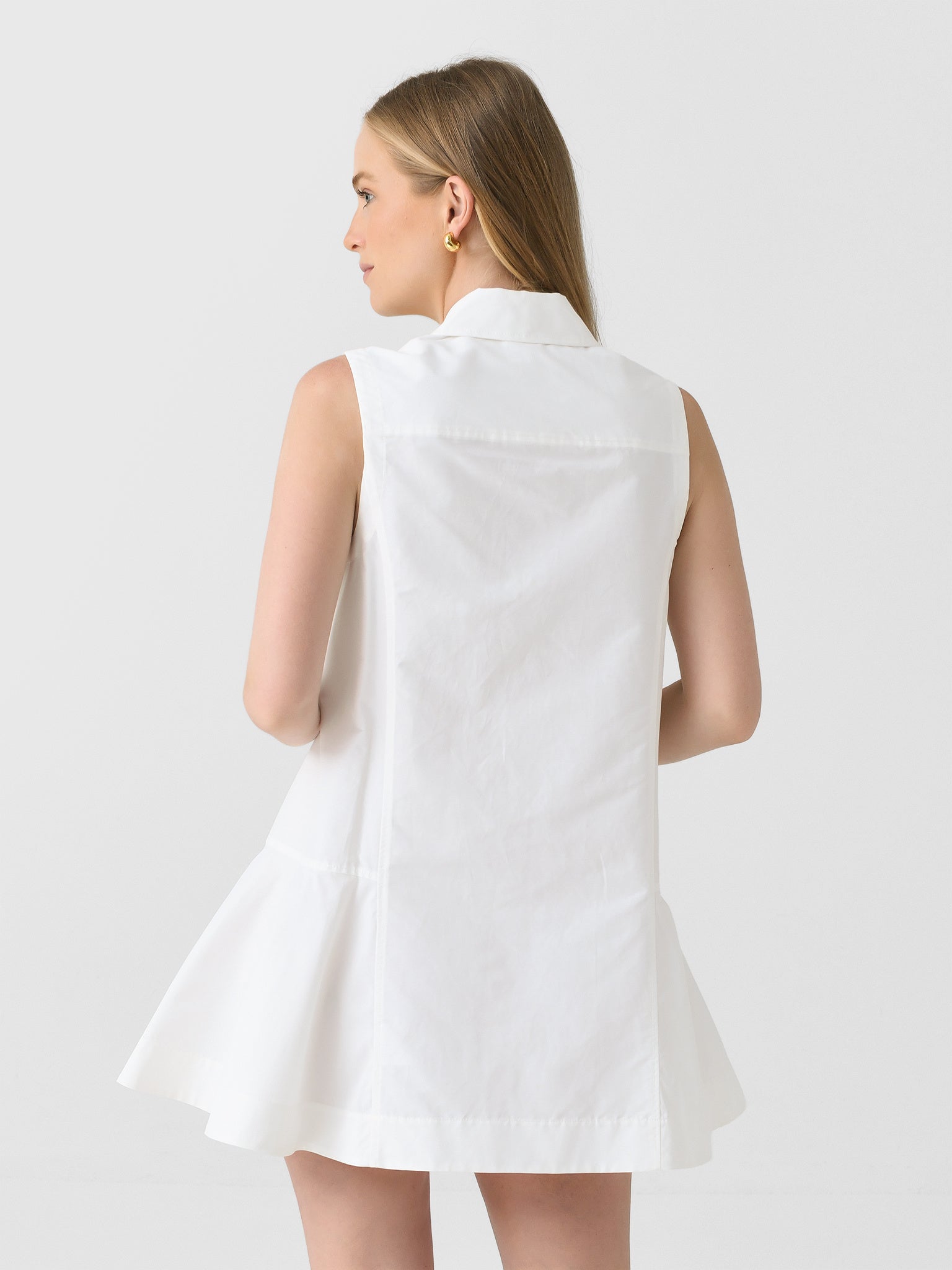 simkhai maggy pleated mini dress SIMKHAI Maggy Pleated Mini Dress