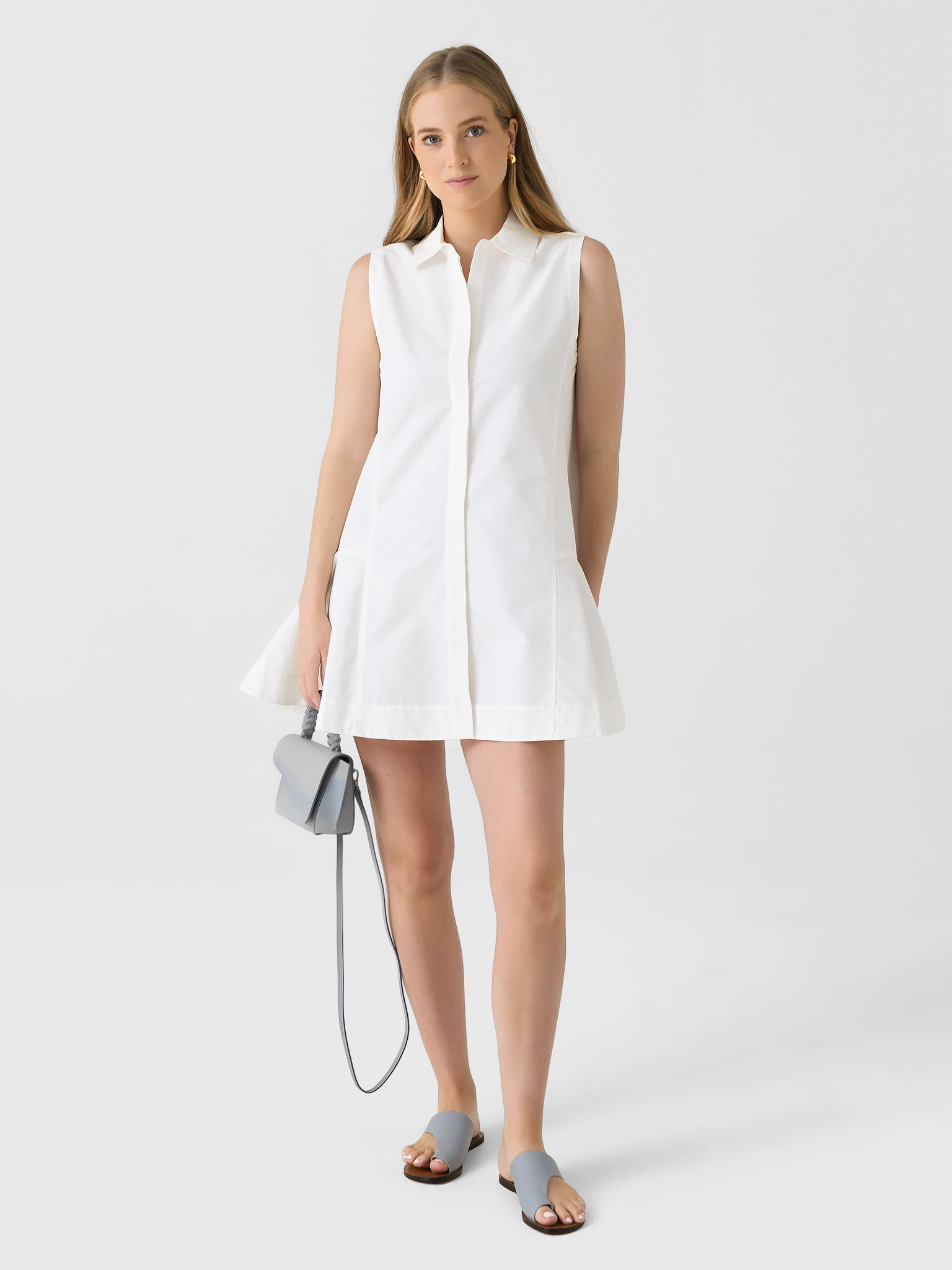 Simkhai Women's Maggy Pleated Mini Dress - Saint Bernard