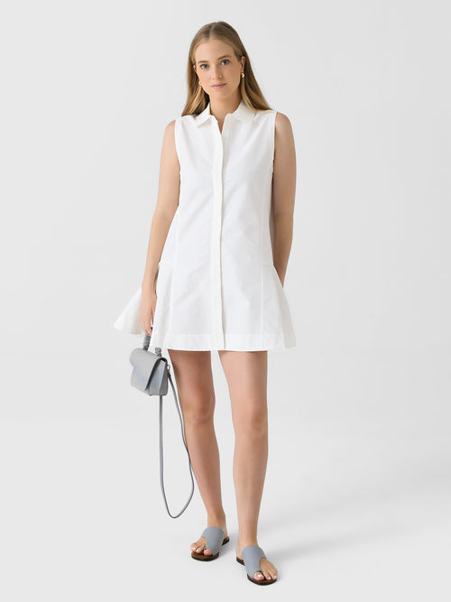 Simkhai Women's Maggy Pleated Mini Dress