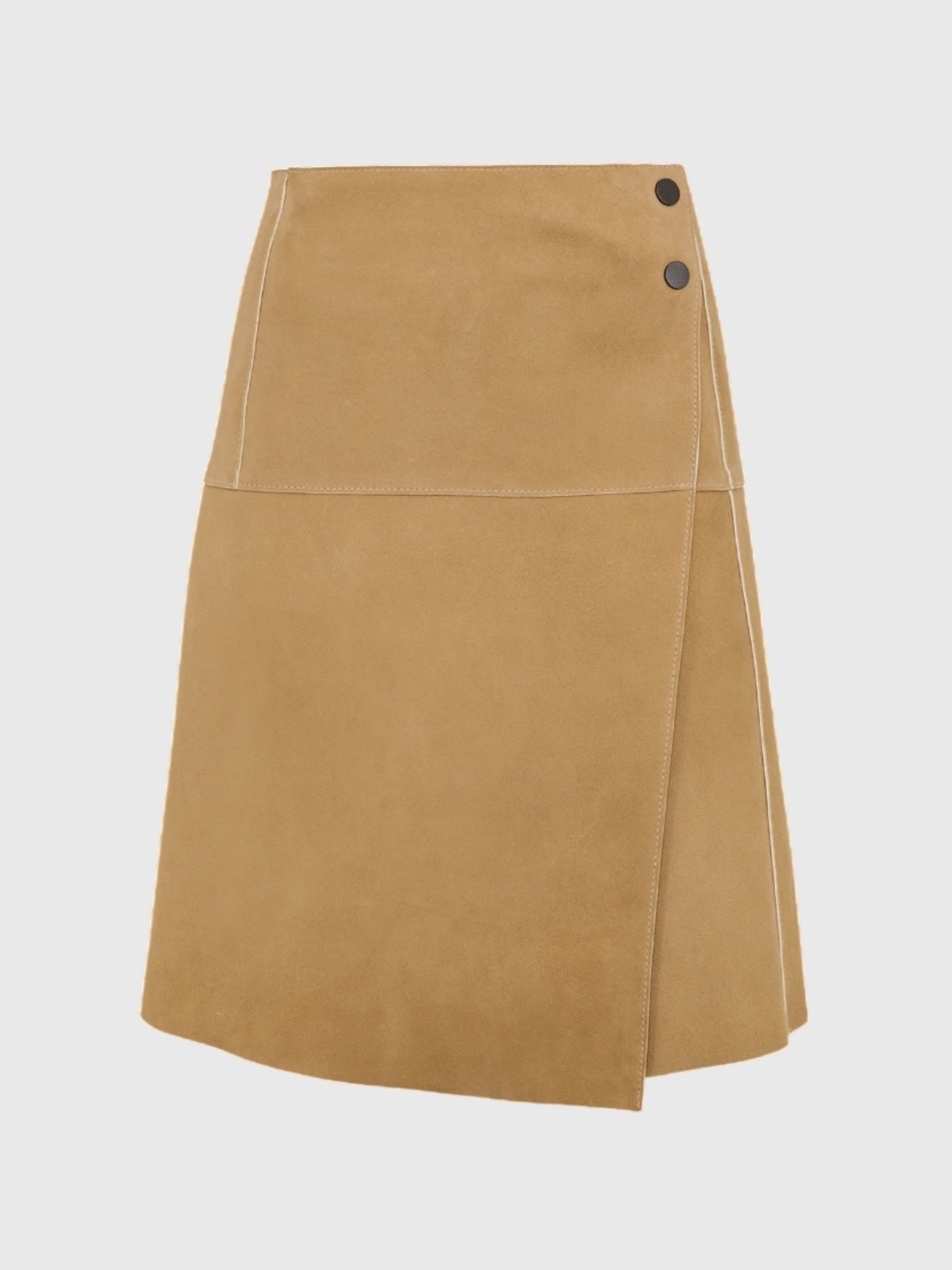 Frauenschuh Women's Milly Leather Skirt - Saint Bernard