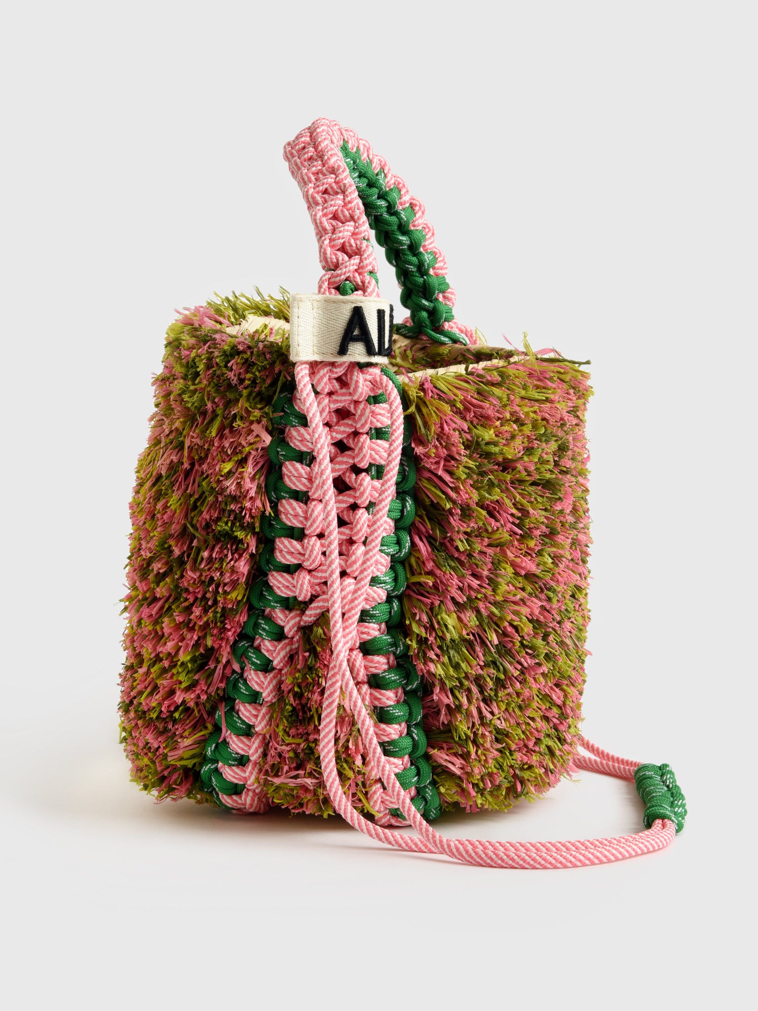 Alemais Monte Fringe Macrame Basket – Saint Bernard