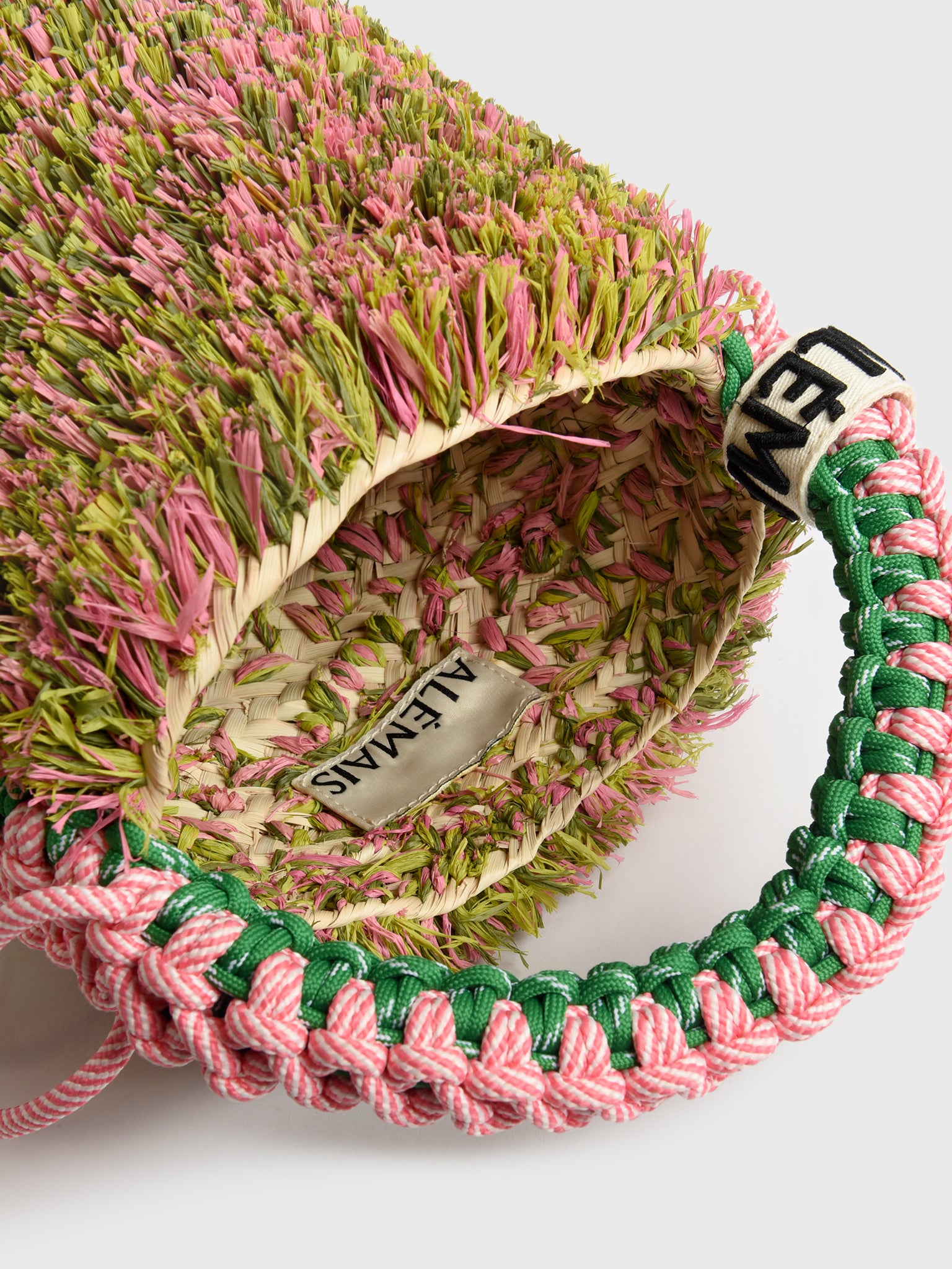 Alemais Monte Fringe Macrame Basket – Saint Bernard