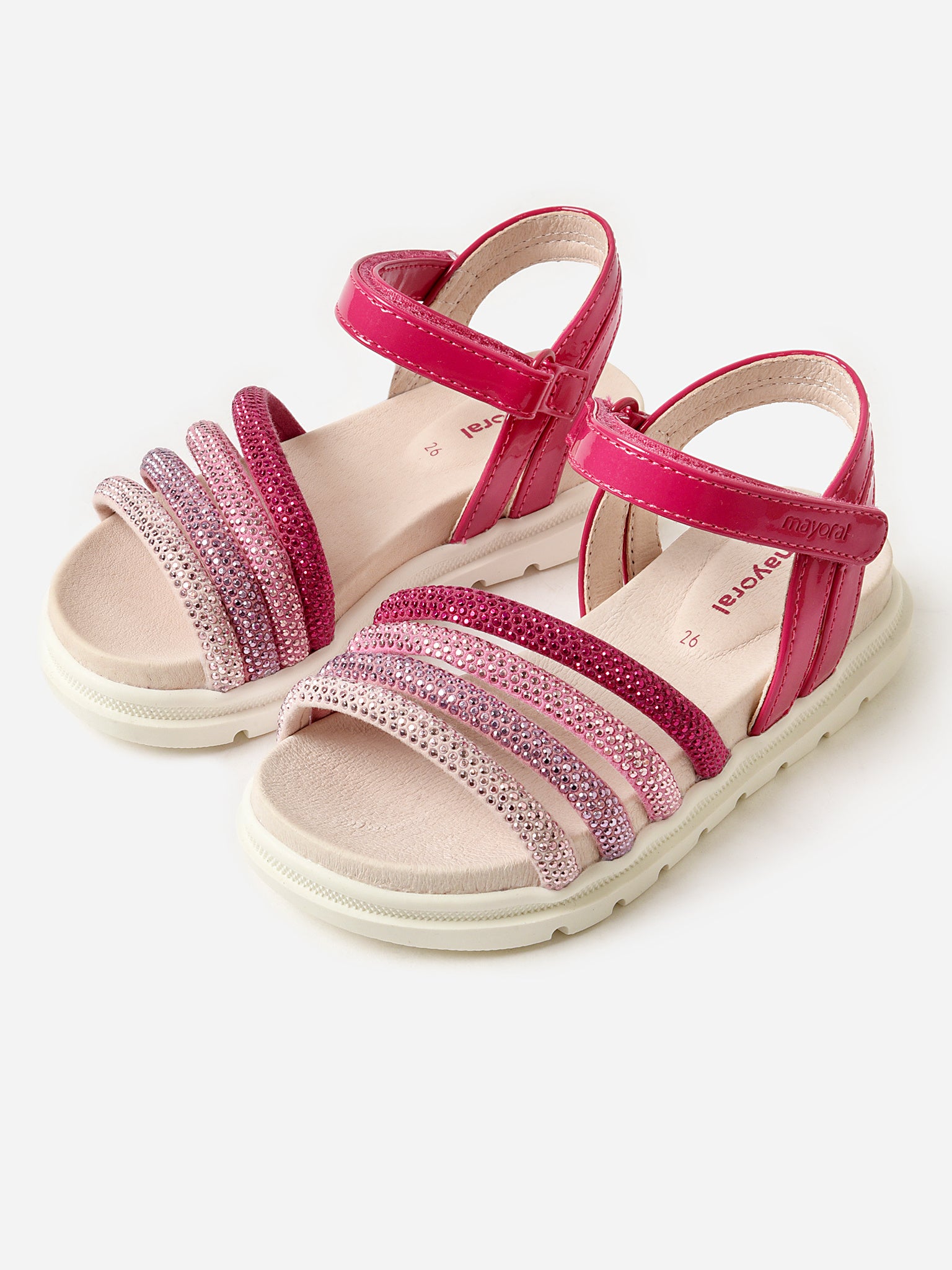 Mayoral Toddler Girls' Strappy Sandal - Saint Bernard