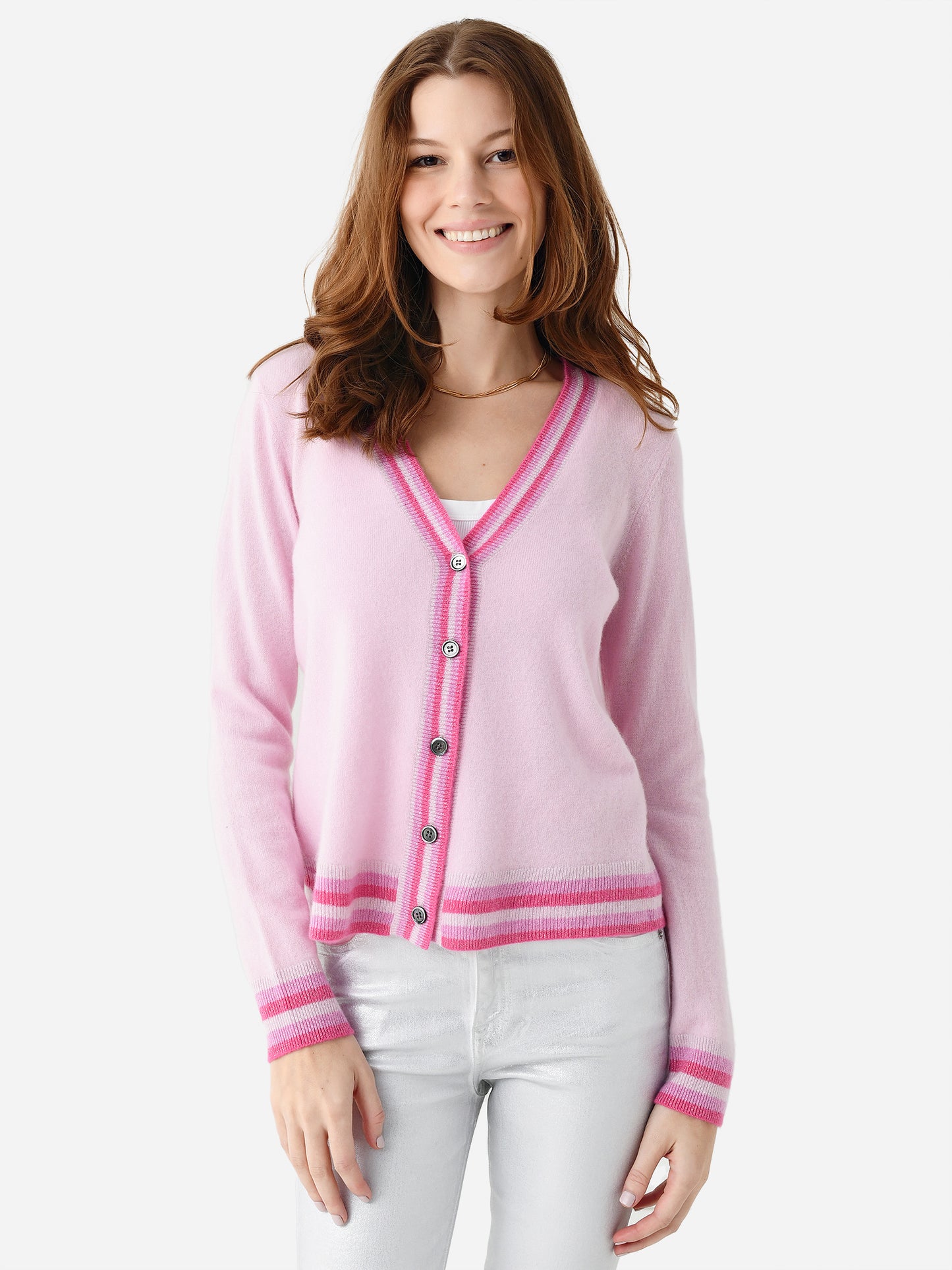 Eche Women's Cashmere Cardigan - Saint Bernard