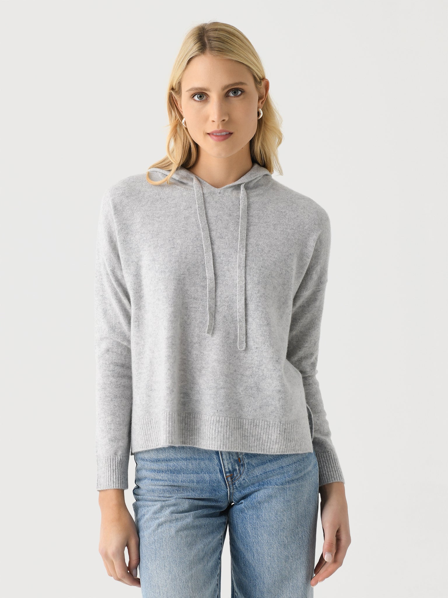 J Society Women's Lurex Hoodie - Saint Bernard