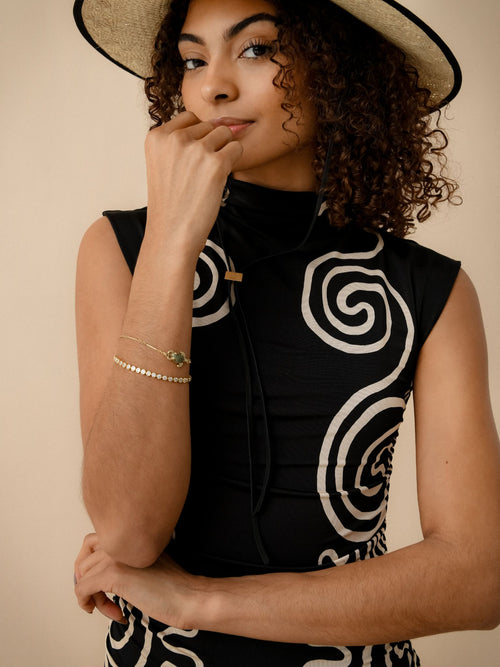 Alemais Encanto Fine Turtle Bracelet