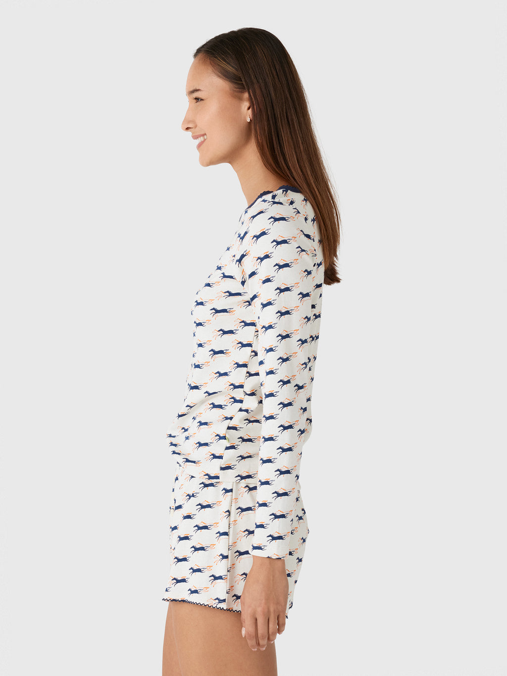 Cozyland Women's Ellie Shortie Pajama Set - Saint Bernard
