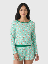 Cozyland Women's Ellie Shortie Pajama Set - Saint Bernard