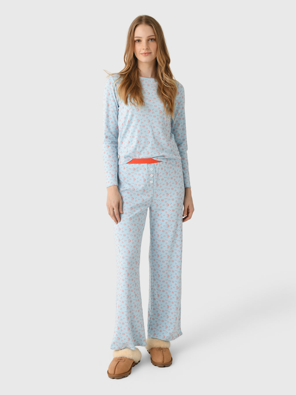 Cozyland Women's Brunch Pajama Set - Saint Bernard