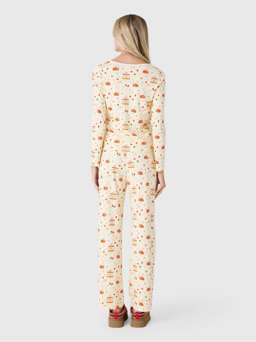 Cozyland Women's Ellie Pajama Set - Saint Bernard
