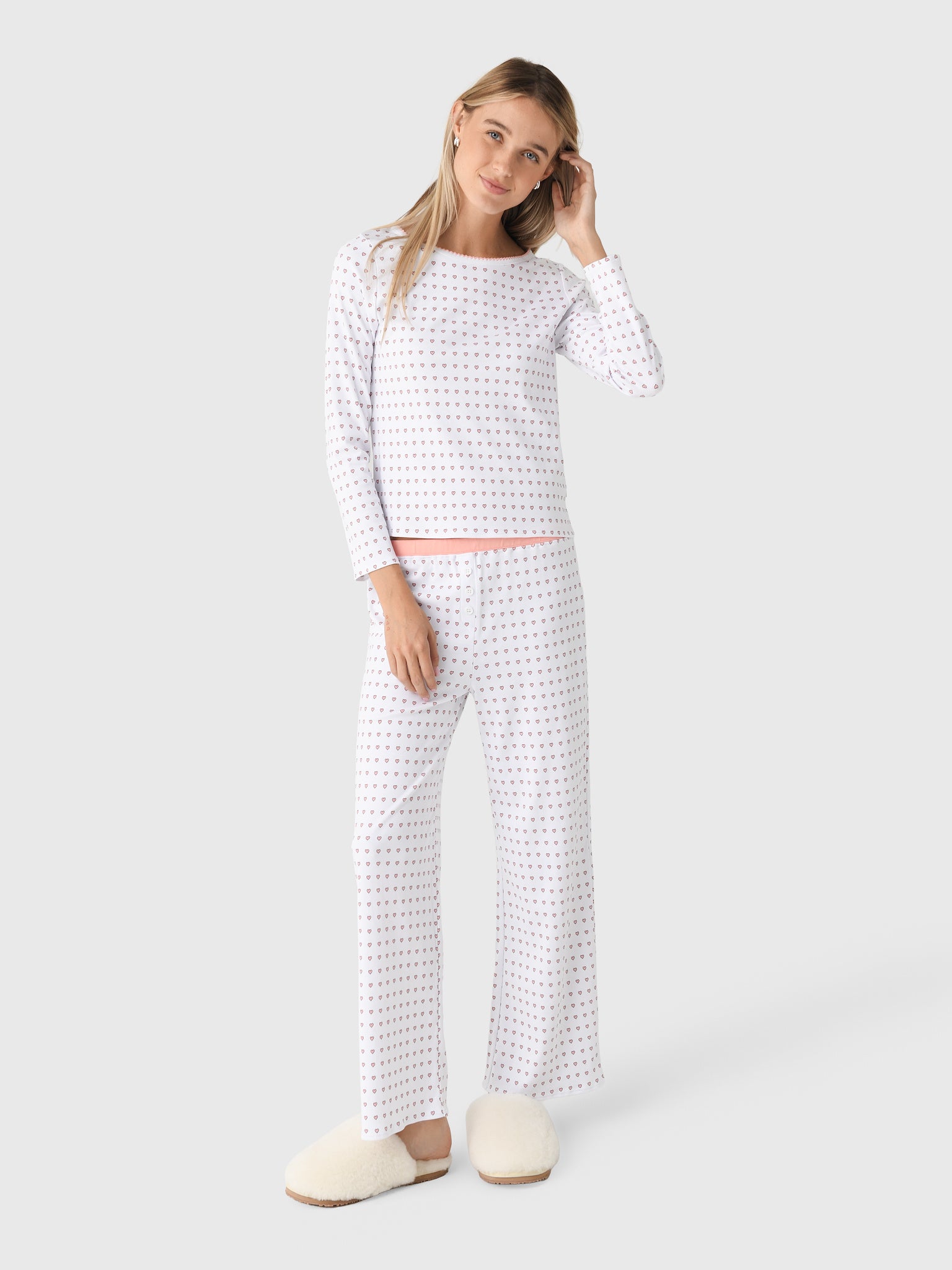 Cozyland Women's Ellie Pajama Set - Saint Bernard
