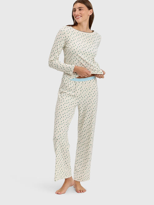 Cozyland Women's Ellie Pajama Set - Saint Bernard