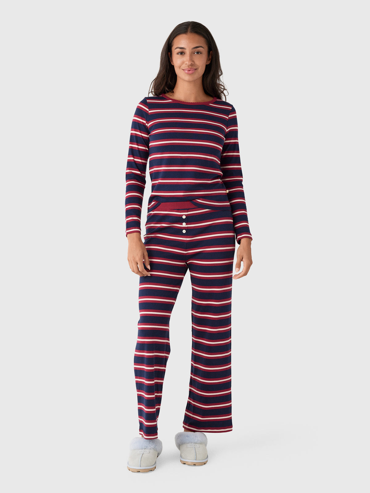 Cozyland Women's Ellie Pajama Set - Saint Bernard