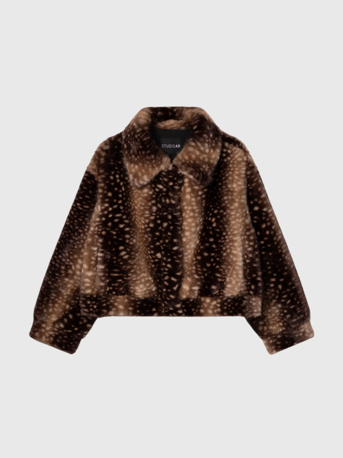Studio AR Women's Lucy Faux Fawn Jacket - Saint Bernard
