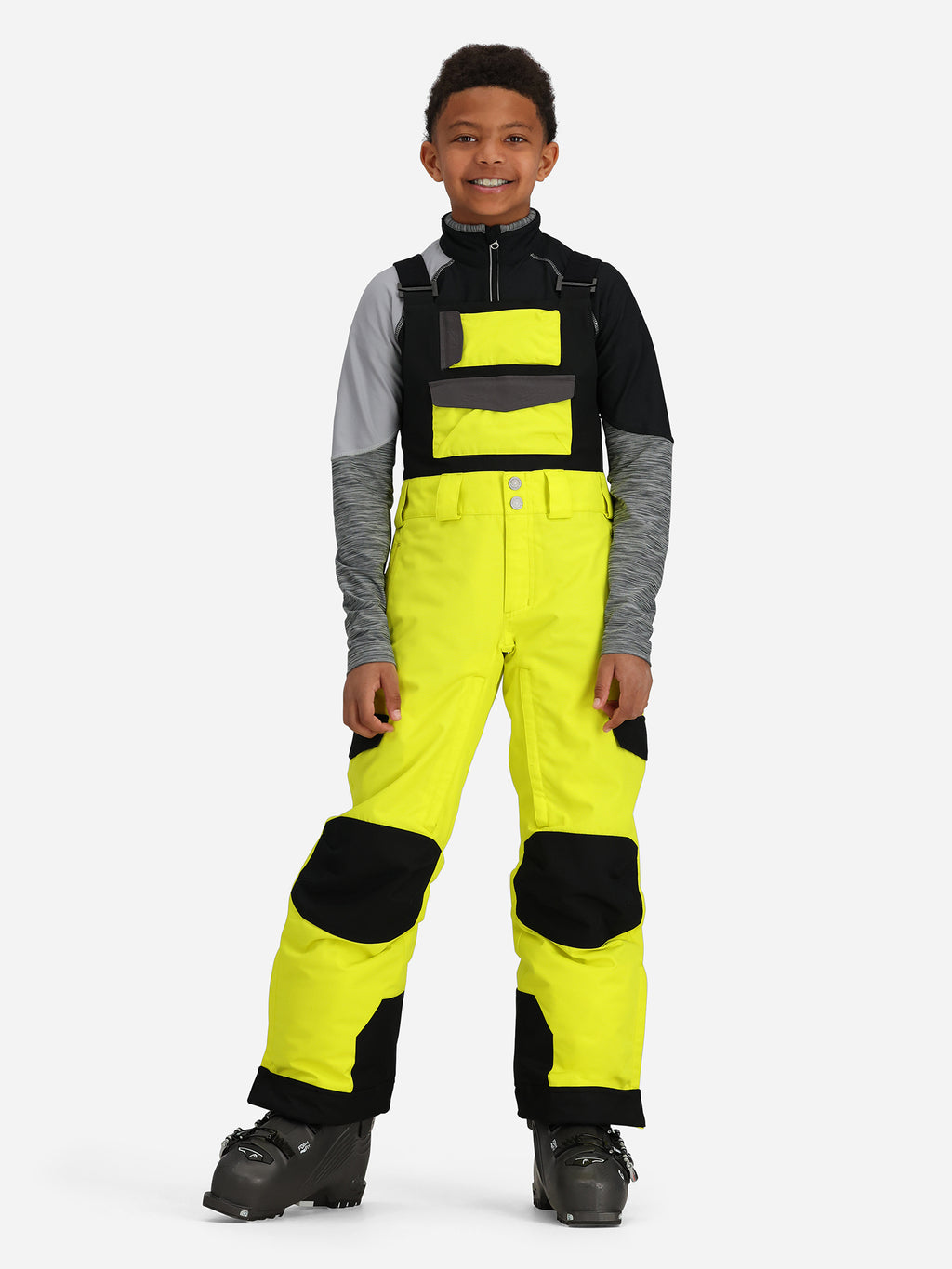 Obermeyer Boys' Connor Bib Pant - Saint Bernard