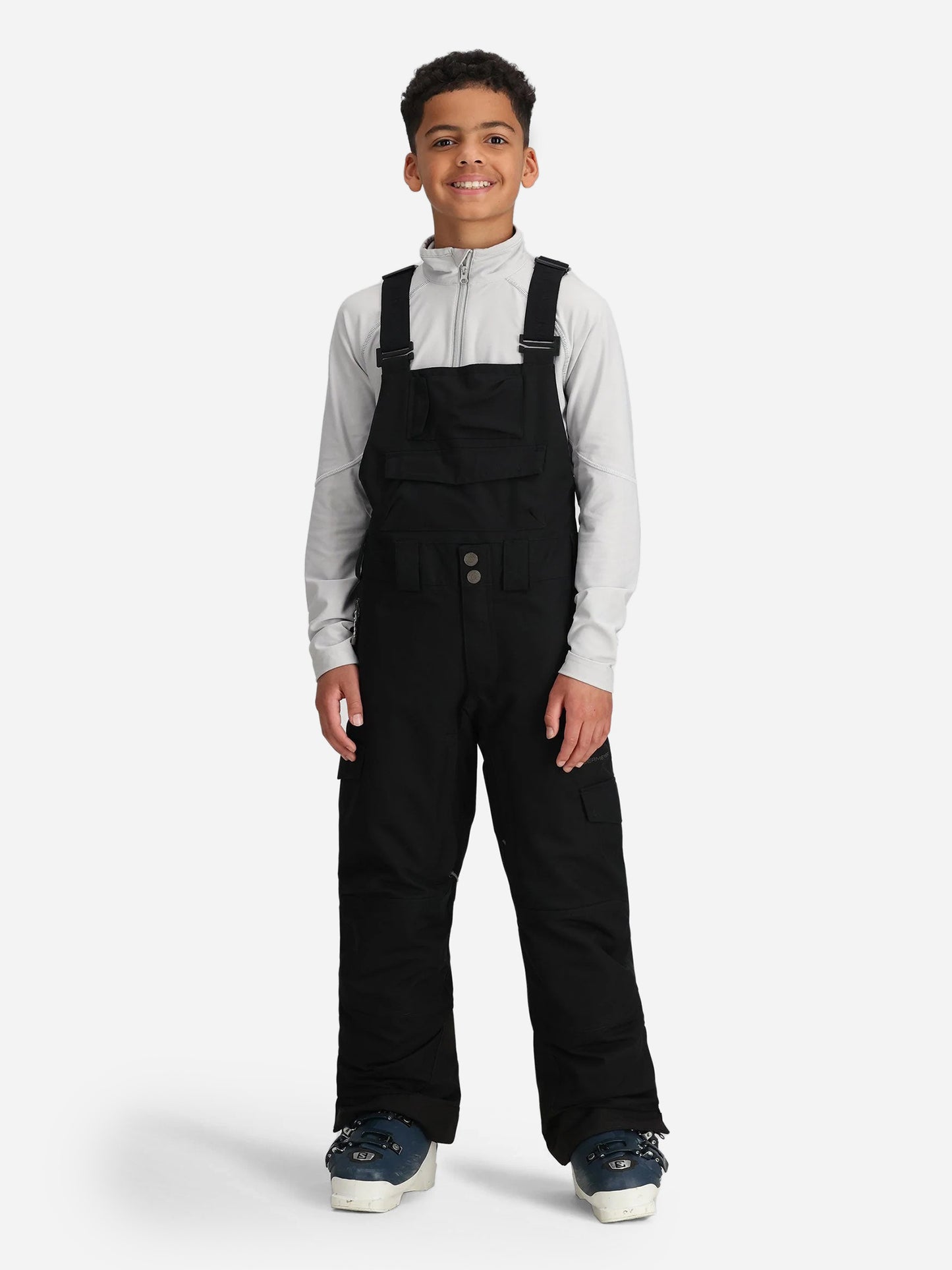 Obermeyer Teen Boys' Carver Bib Pant - Saint Bernard