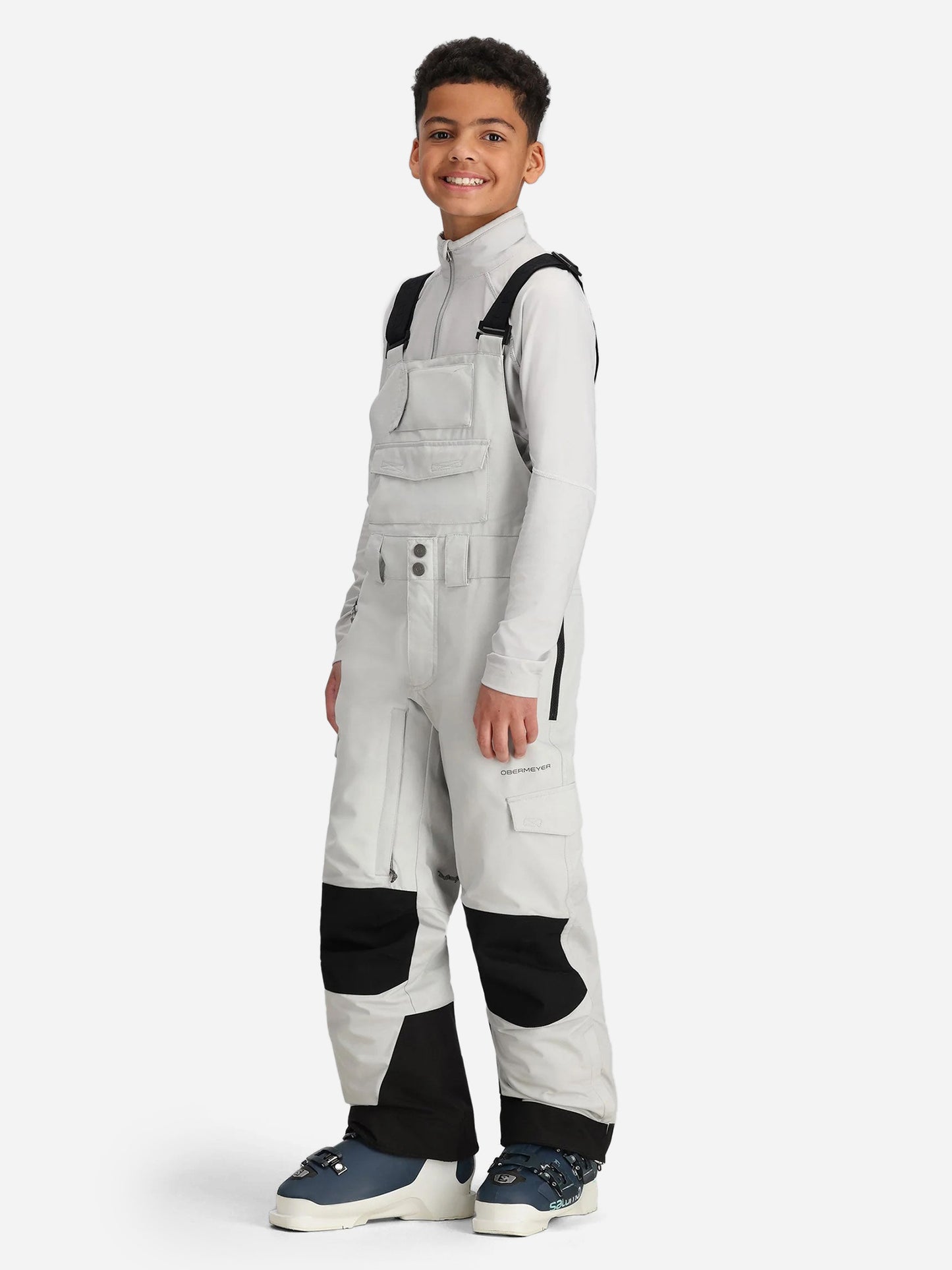 Obermeyer Teen Boys' Carver Bib Pant - Saint Bernard