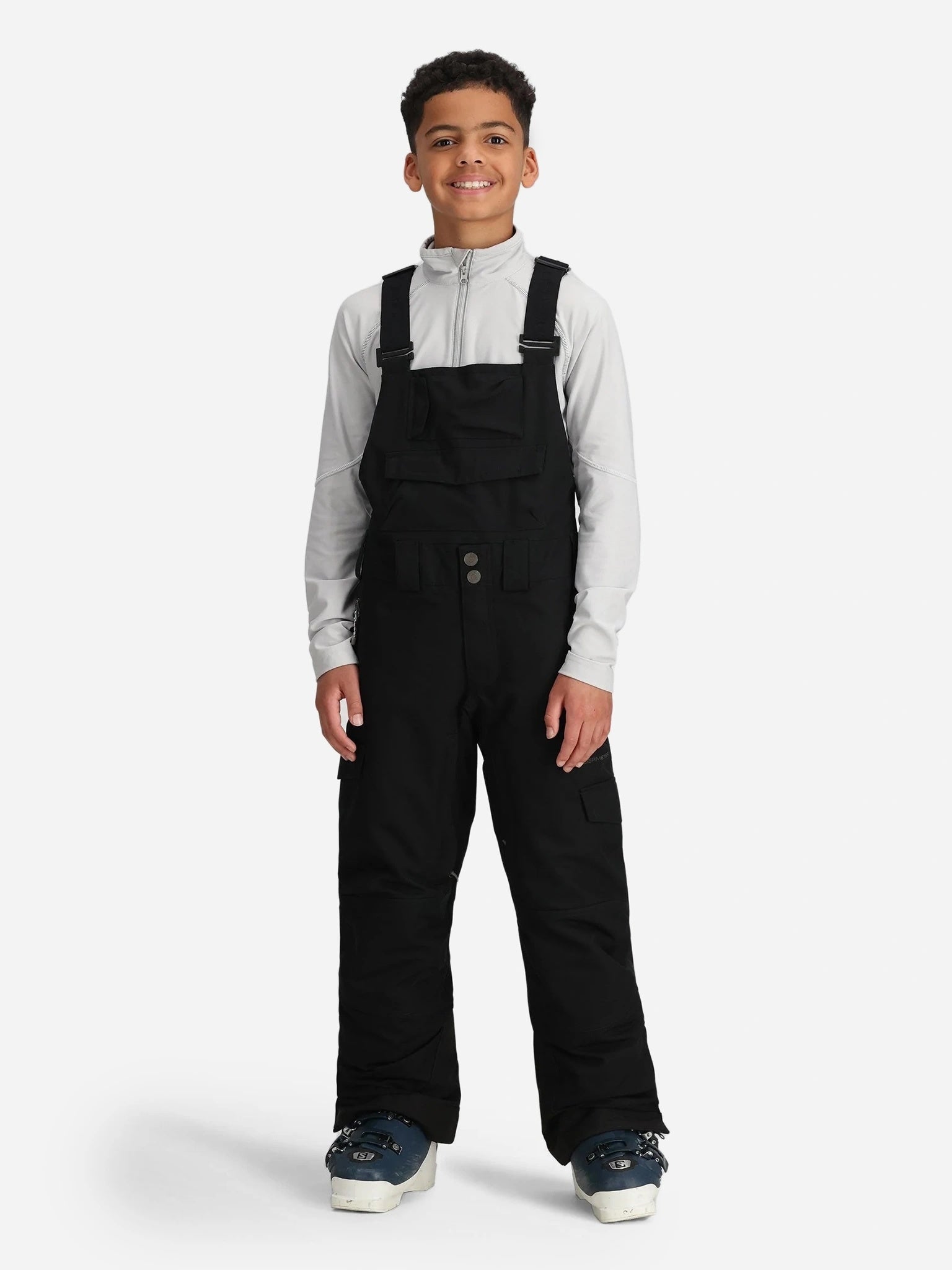 Obermeyer Teen Boys' Carver Bib Pant - Saint Bernard