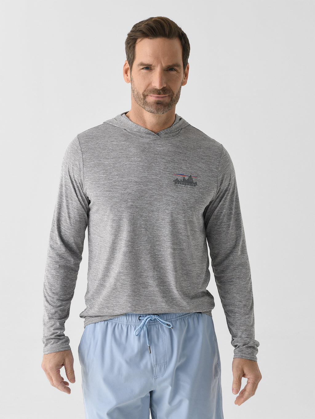 Patagonia Men's Capilene® Cool Daily Graphic Hoody - Saint Bernard